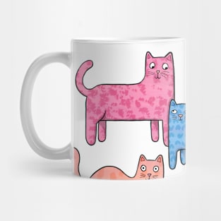 Colorful Cats Mug